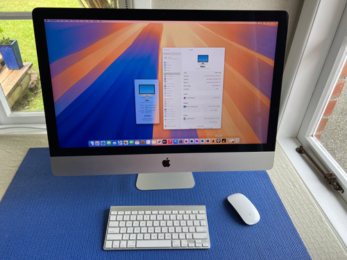 iMac Retina 5K 27” Sequoia 2024 (Late 2015 Model) i5 32GB Fusion
