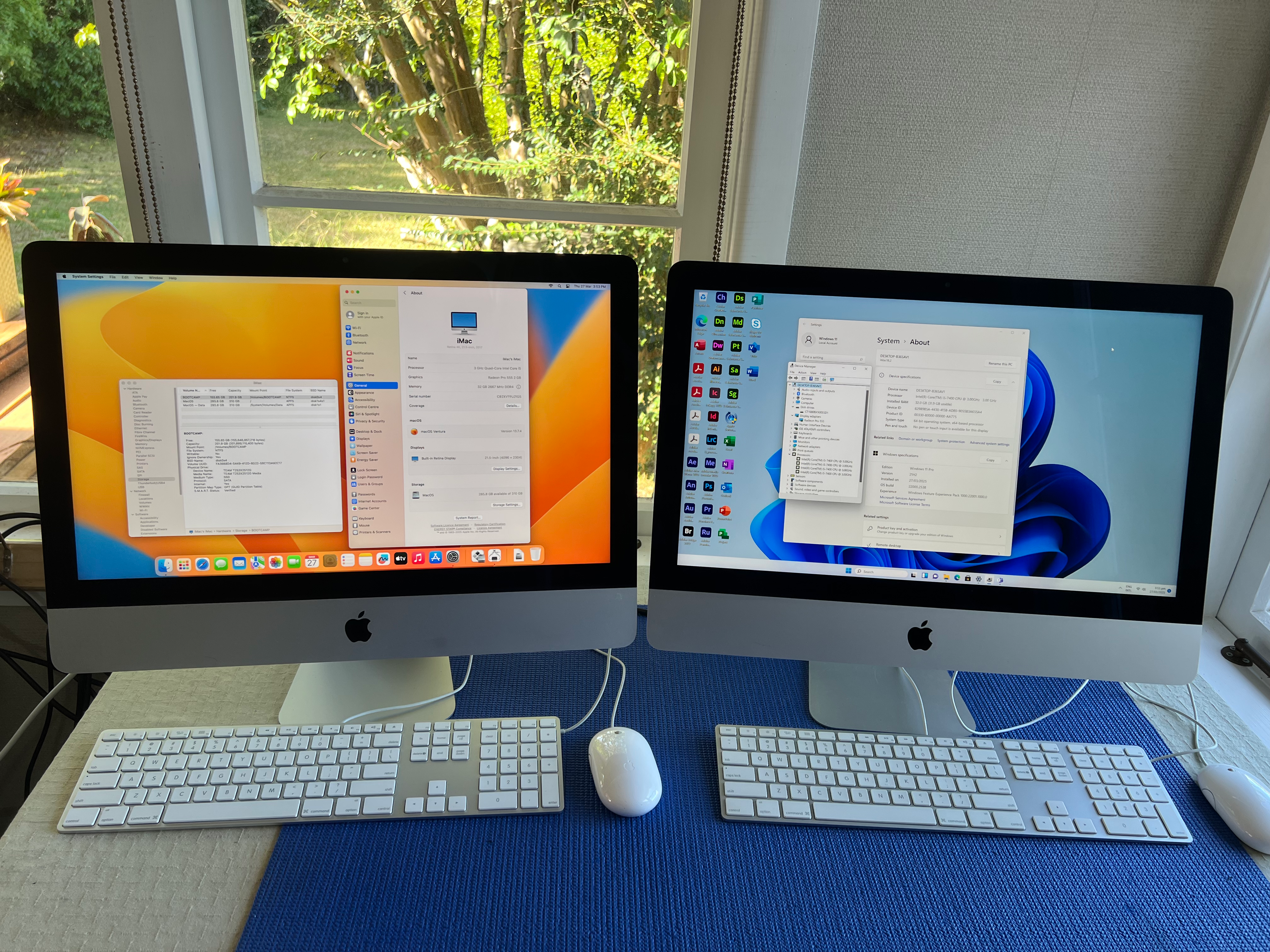 Multi iMac Retina 4K 21.5” 2017 Quad‑core i5 3.5GHz 8/16/32GB SSD/HDD 500GB/1TB