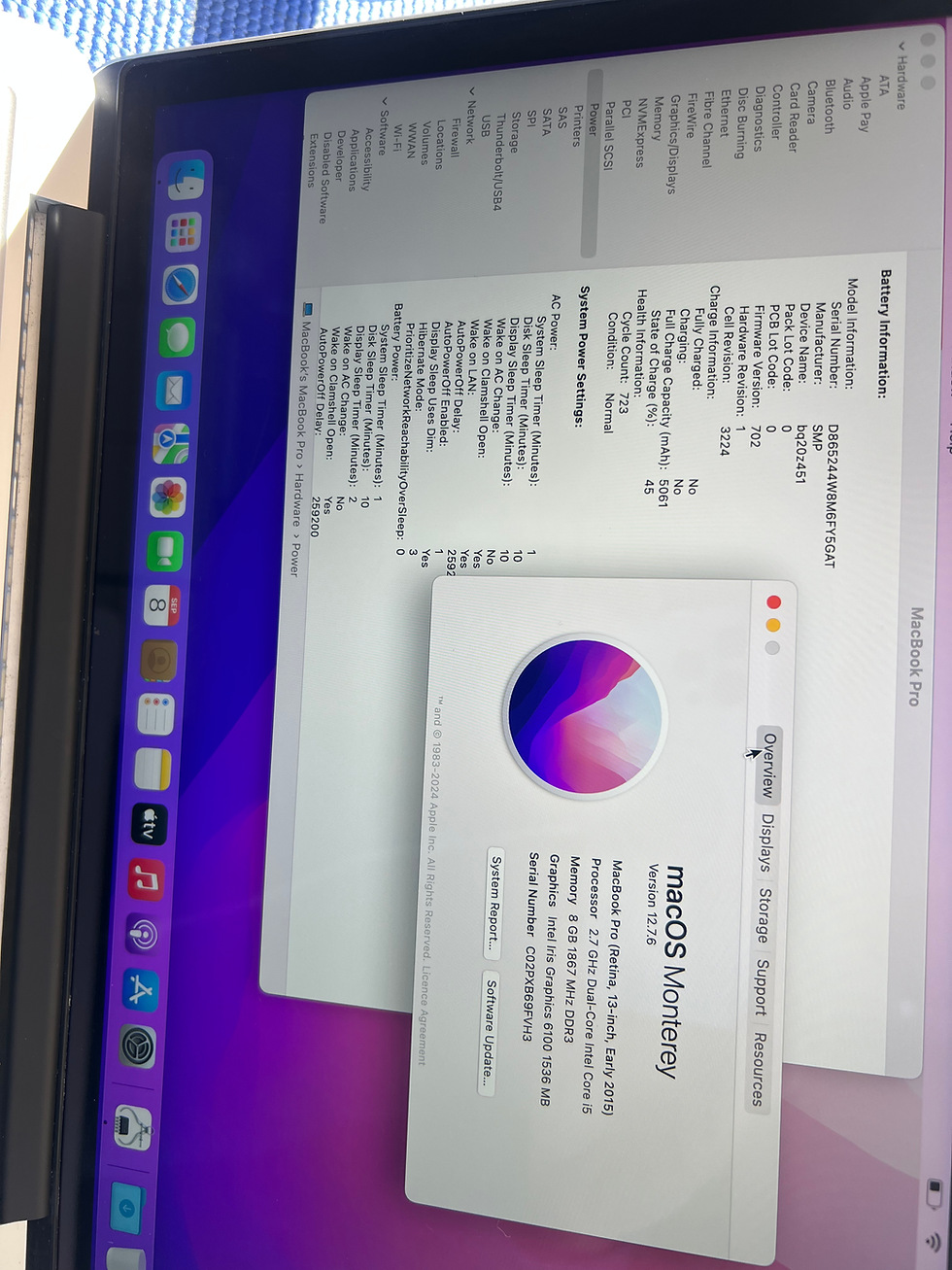 Thumbnail: 2 x MacBook Pro 2015 13.3” i5 8g 128g/512g - custom order