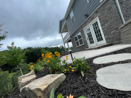 Outdoor Living space in Wexford Pennsylvania designed by Living Spaces Outdoor Designs