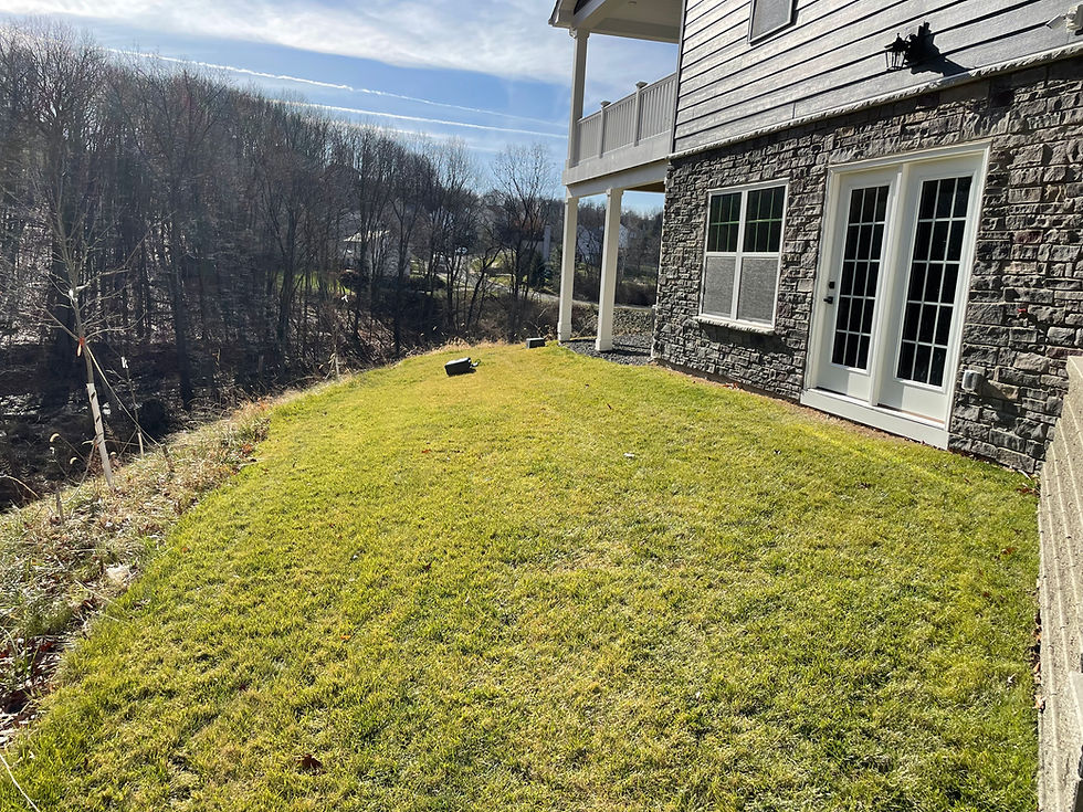 hillside, before photo, Wexford PA custom home design