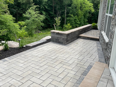 Outdoor Living space in Wexford Pennsylvania designed by Living Spaces Outdoor Designs