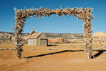 Entrance to Ghost Ranch