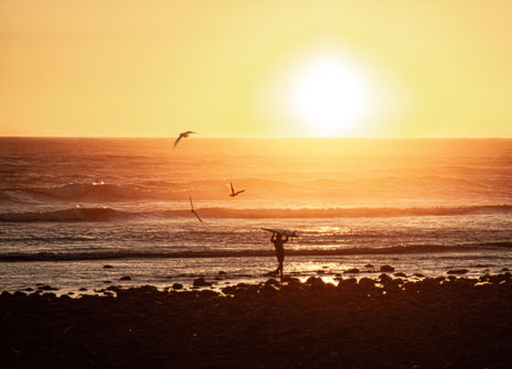 Trestles Beach Sunset