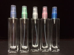 50ML LONG TUBE SQUARE GLASS