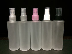 80ml frosted glass round