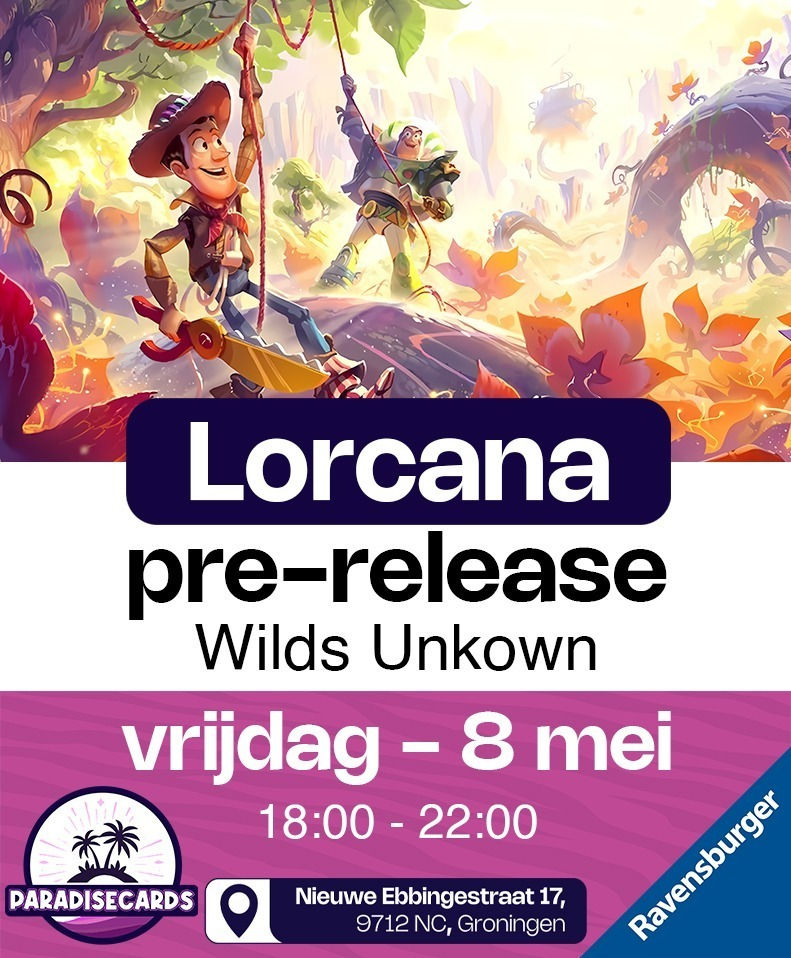 Lorcana Pre-Release "Wilds Unknown"