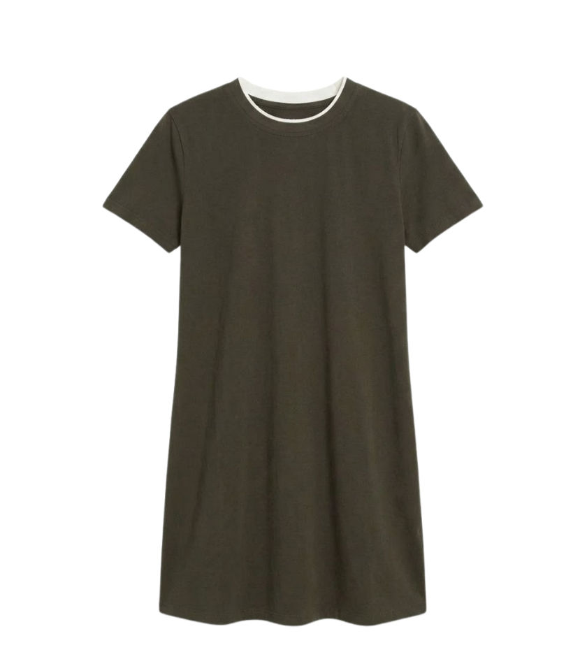 Olive Green Aimee Mini Dress