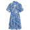 Thumbnail: Exclusive Blue Nerano Vibeka Short Dress