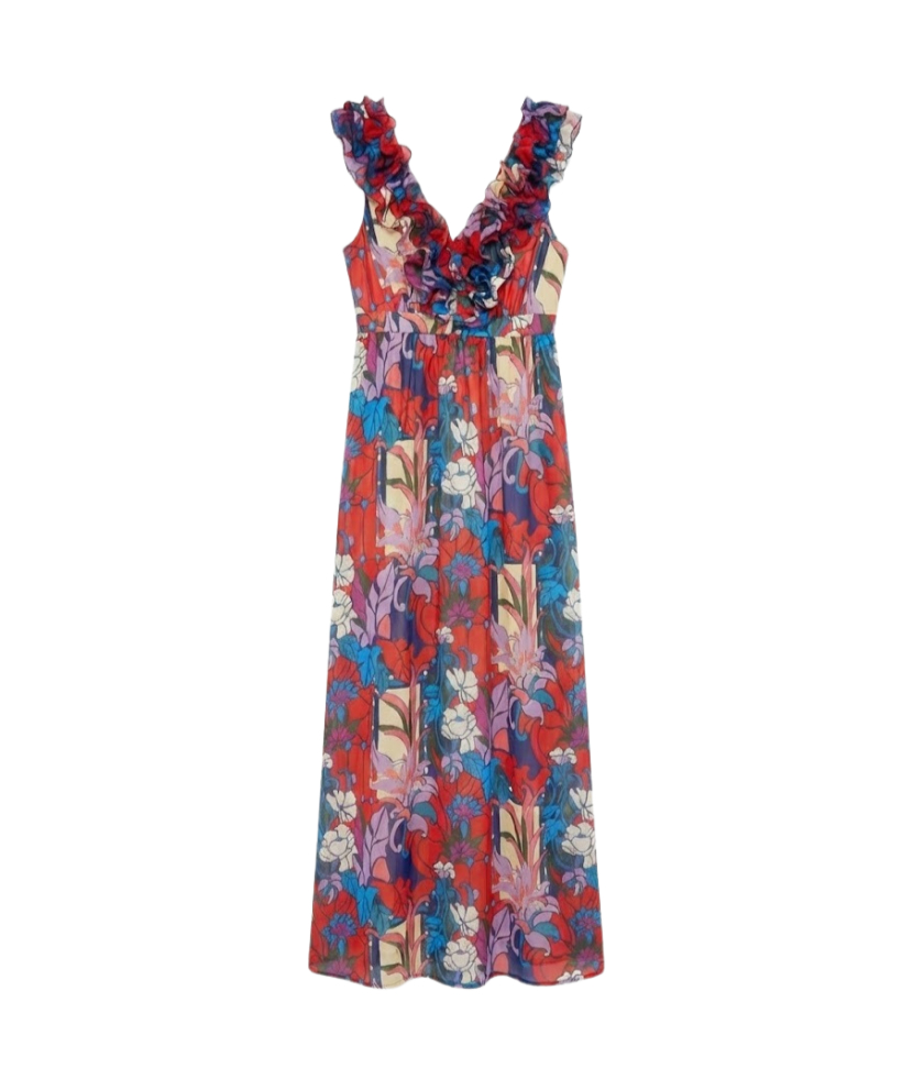 Climbing Cosmos Priscilla Dress