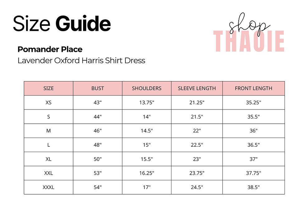 Thumbnail: Lavender Oxford Harris Shirt Dress
