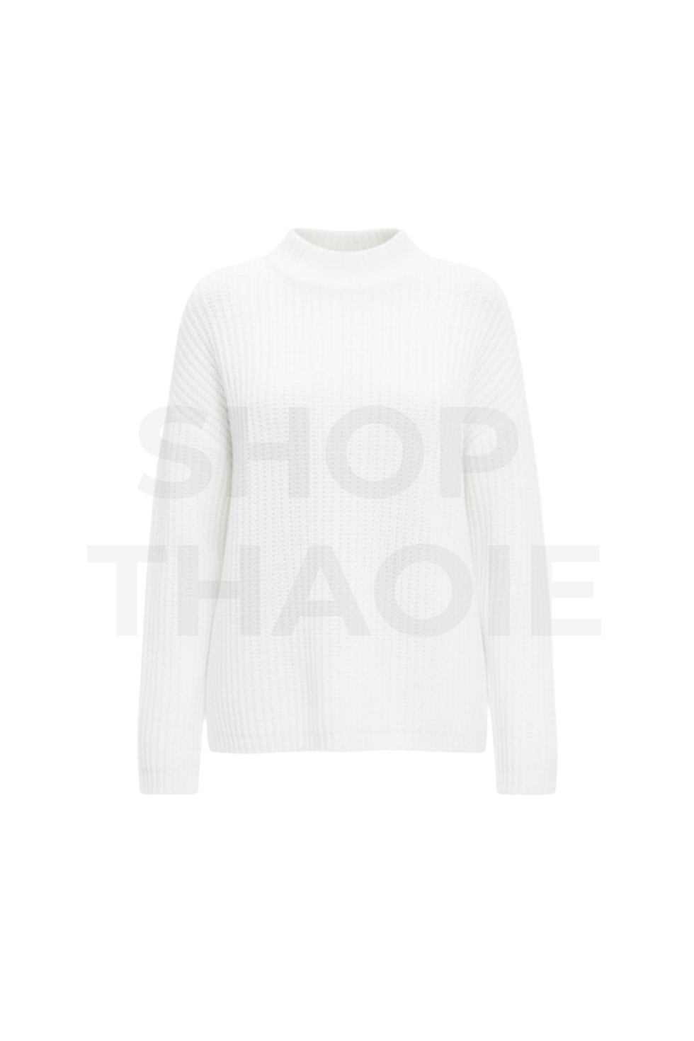 White Cotton Casper Sweater