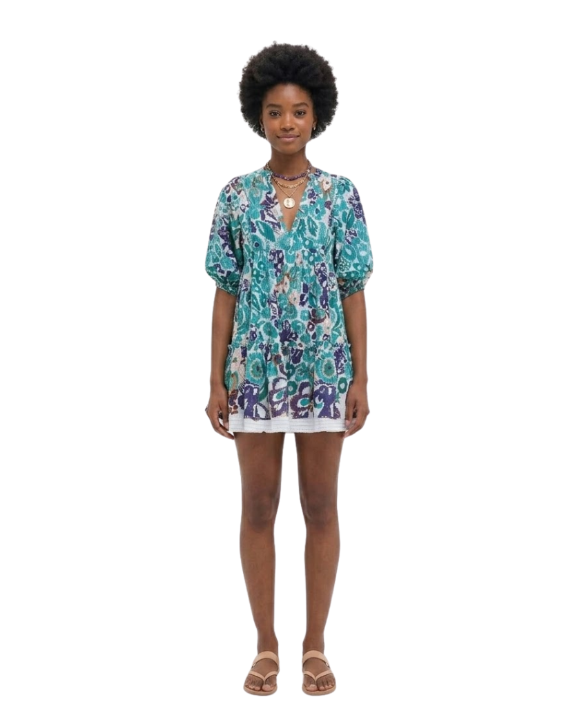Blue Pencilleo Aria Mini Dress