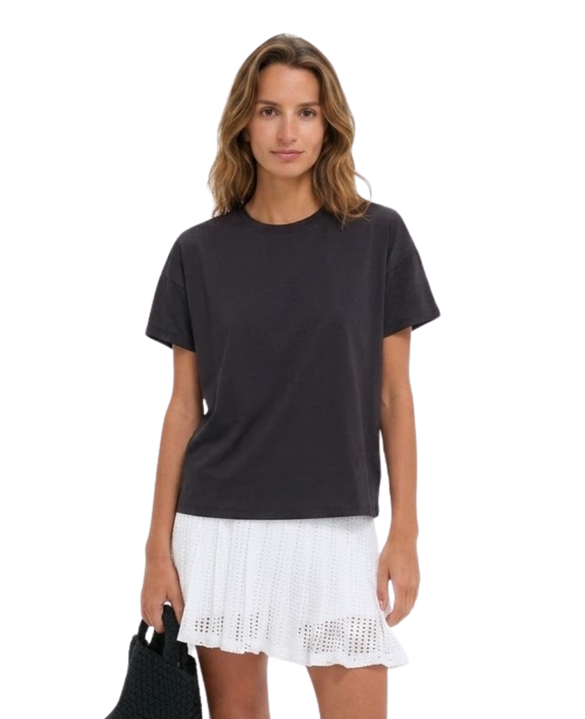 Black Short Sleeve Performance Jersey Ryan Boyfriend Tee