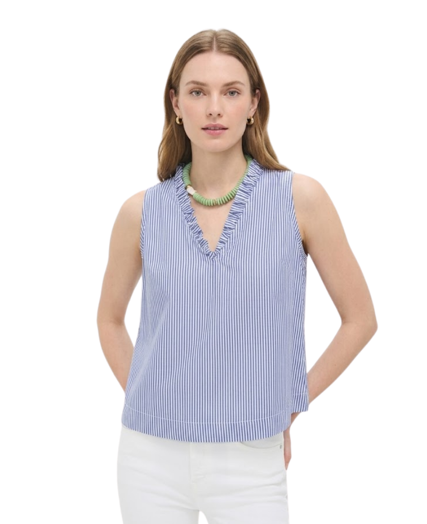 Striped Veronica Top
