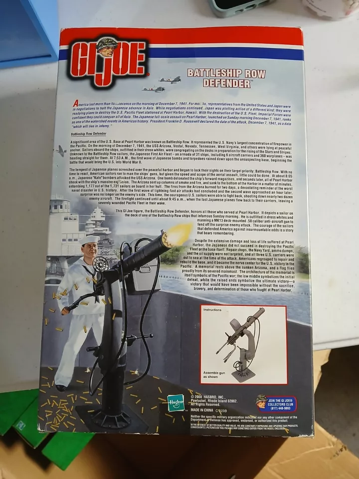 GI Joe Battleship Row Defender 715 Collectibles