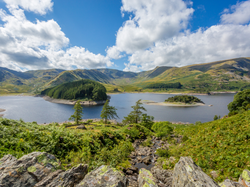 Lake District landscape in Cumbria
