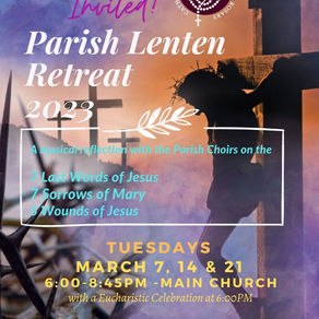 PARISH LENTEN RETREAT 2023
