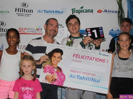 TOURNOI INTERNATIONAL DE SQUASH DE TAHITI (MAI 2016)