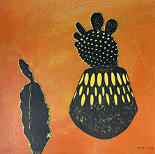 Chaco Canyon, Collage art, Alex Hamilton