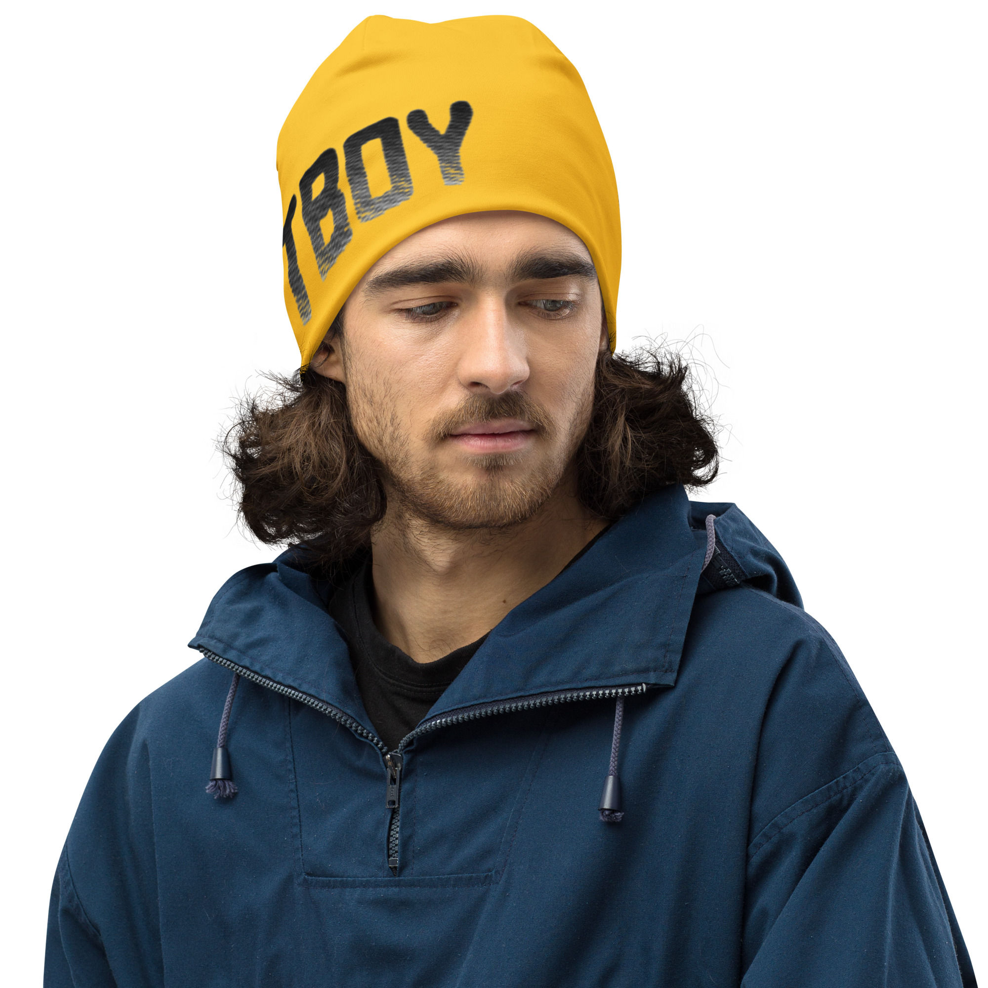 Yellow Veltboy Beanie