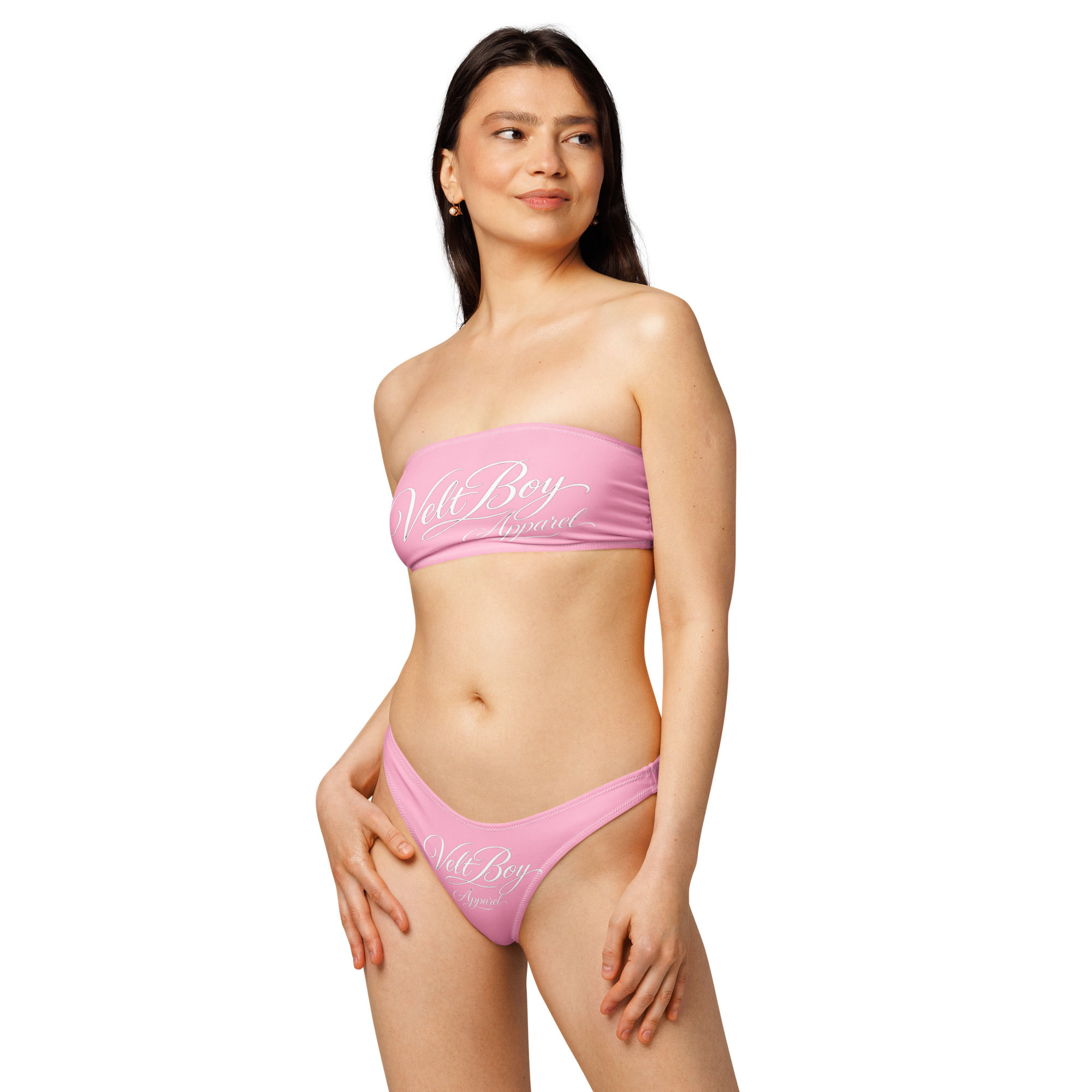 Veltboy pink bandeau bikini