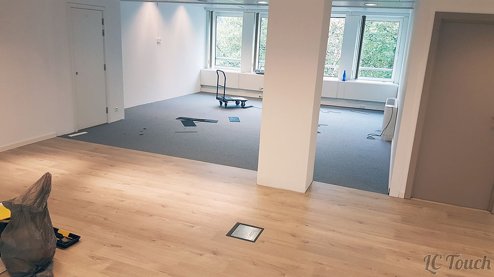 Rénovation des sols en tapis et vinyle