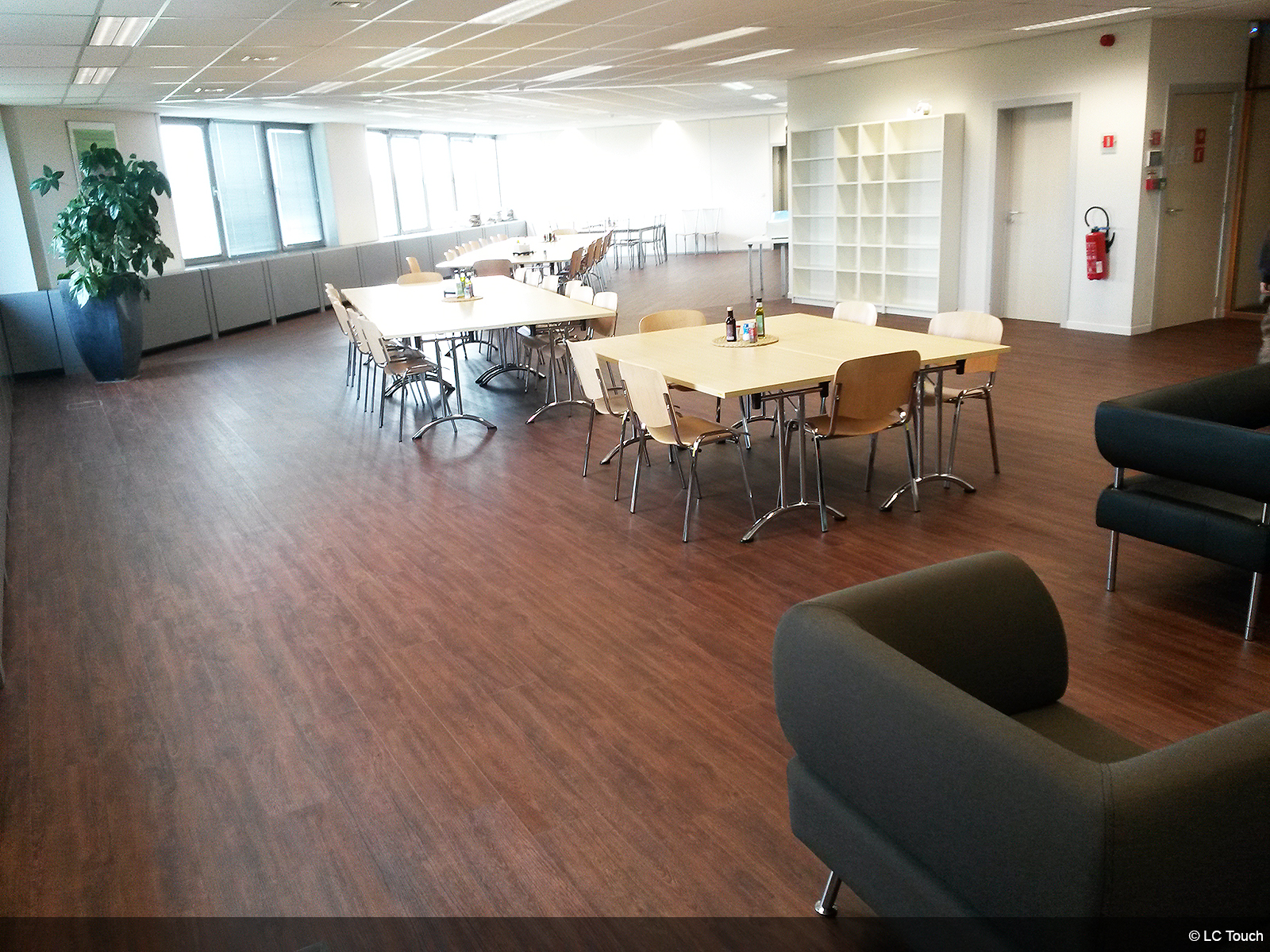 Rénovation d'une cafétéria