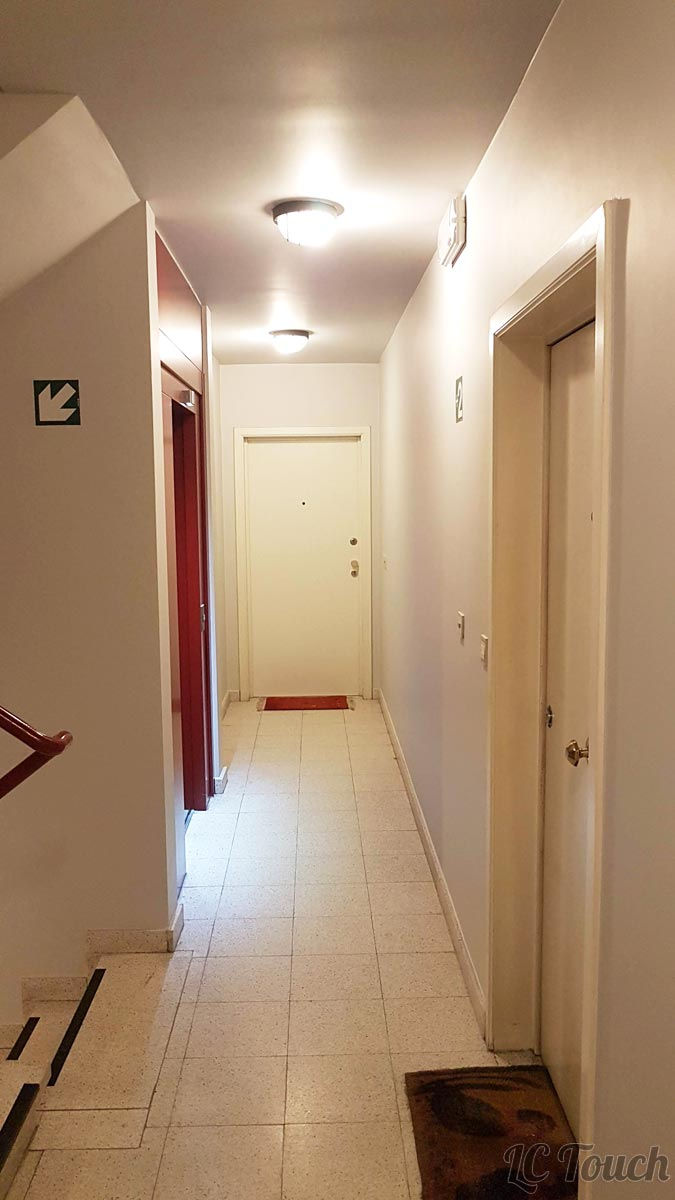 Mise en peinture d'une cage d'escalier