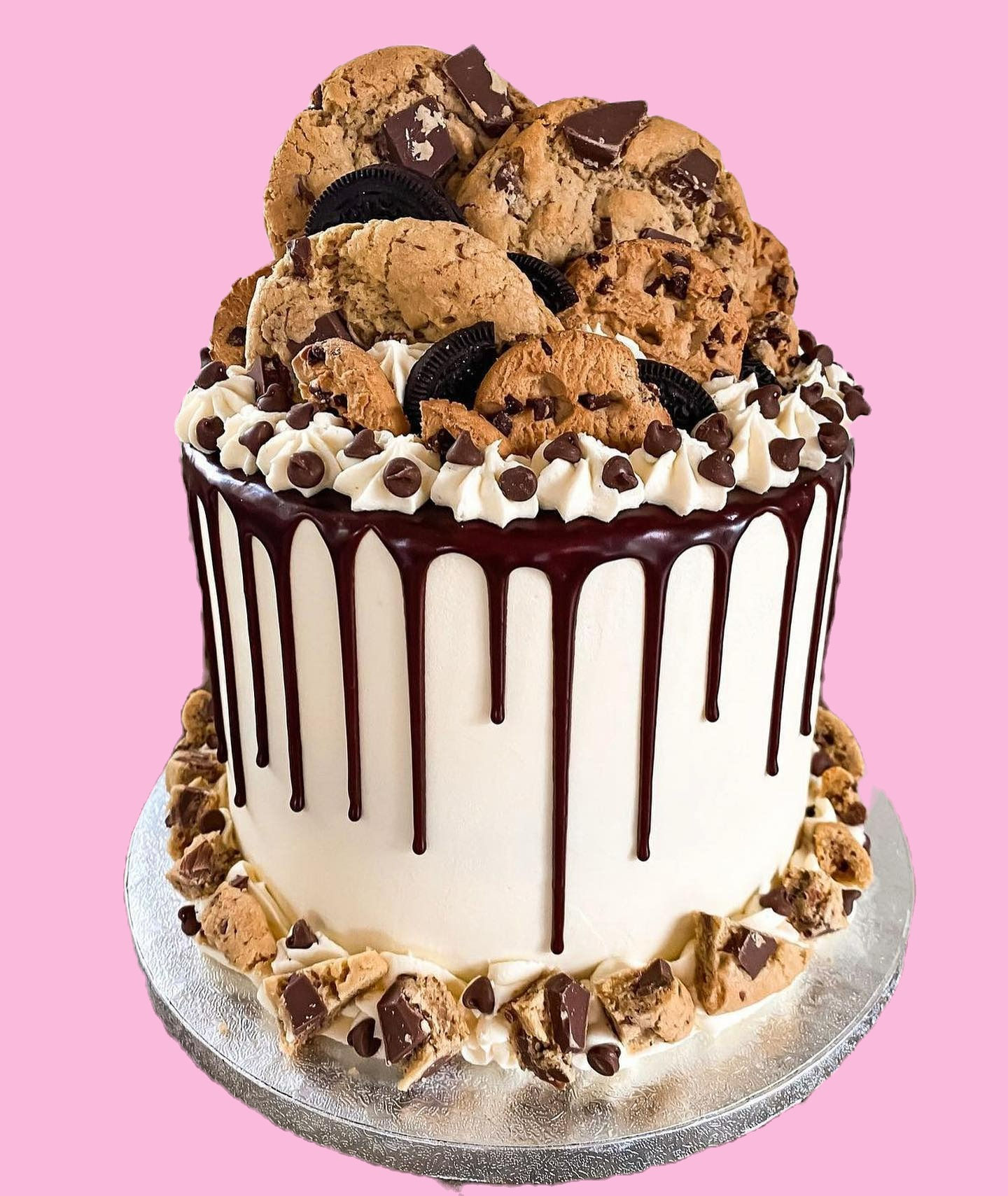 Chocolate Chip Cookie Dough Cake