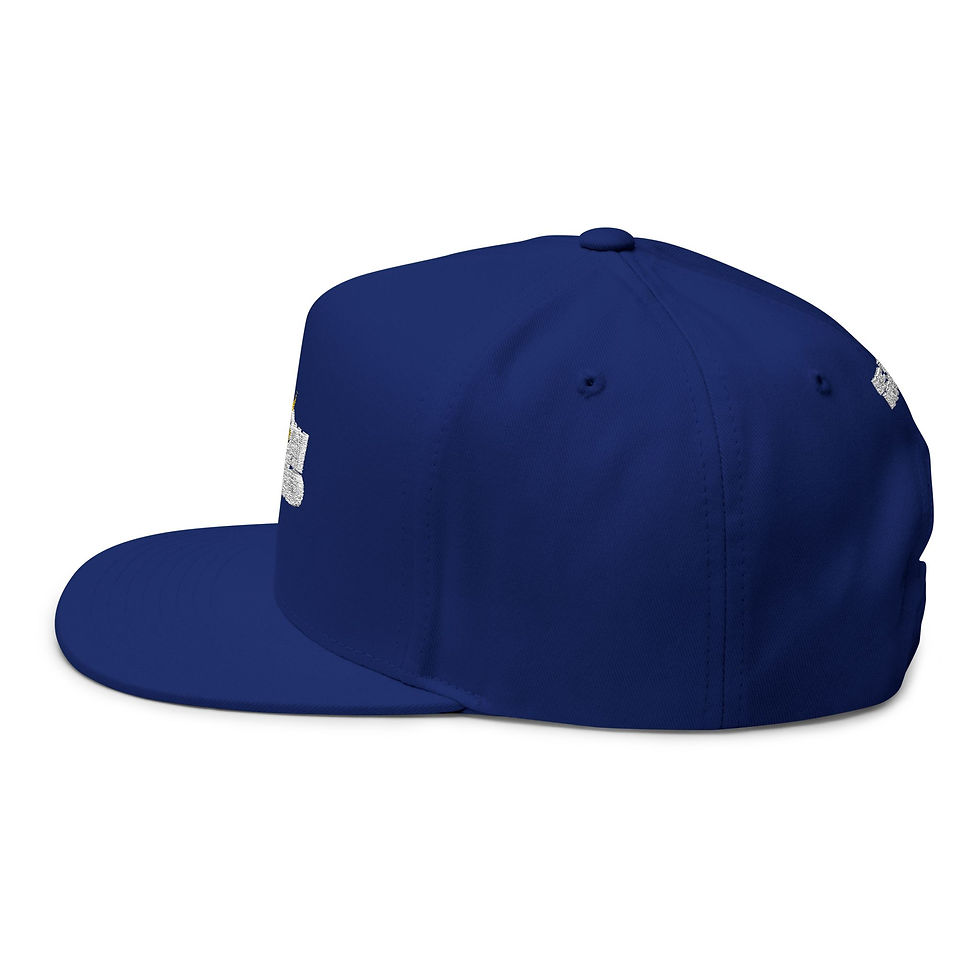 Thumbnail: Know World Classic - Unisex Flat Bill Cap (Embroidery) 