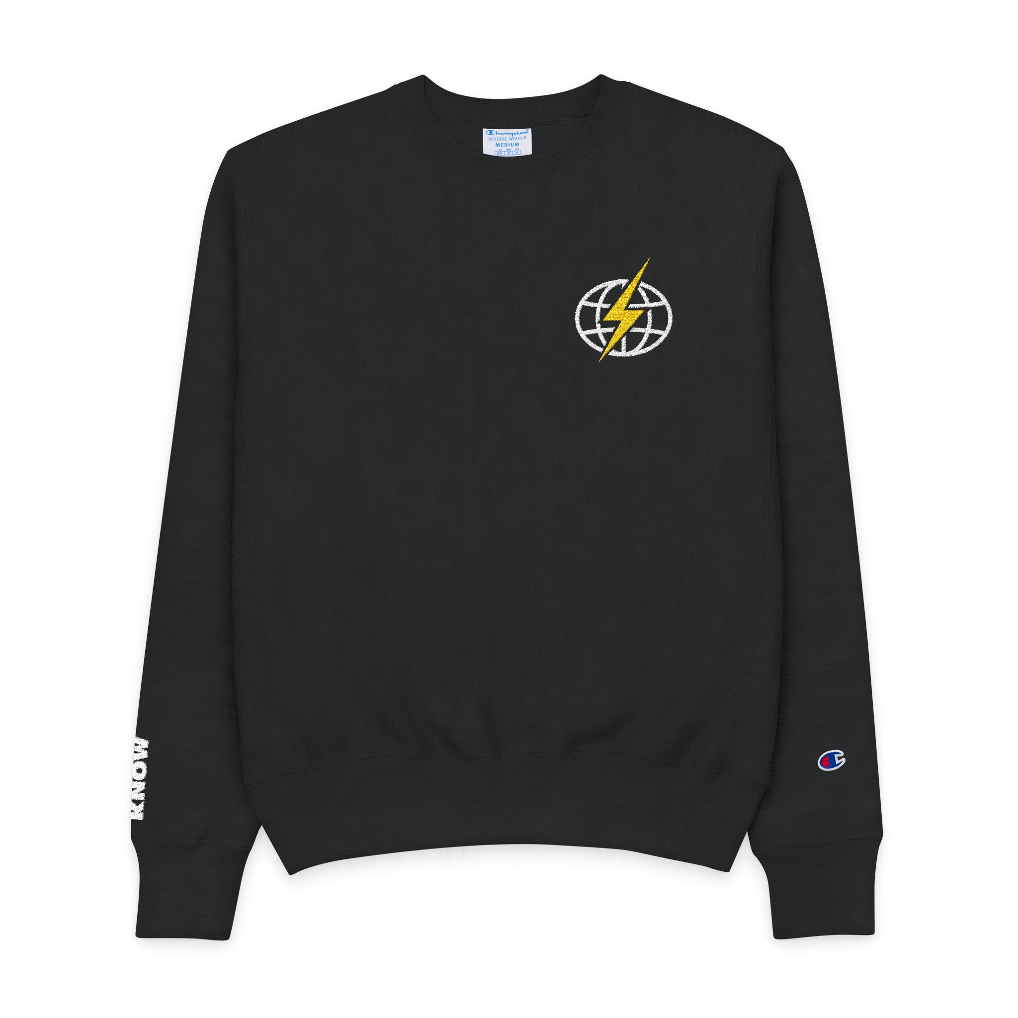  Know World Champion Globe Crewneck Sweatshirt - Limited Edition 