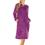 Thumbnail: La Marquise Midnight Tulip Zip-through Robe