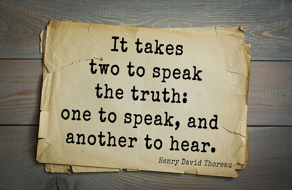 Handling truths, Basile Cleveland Business Coaching