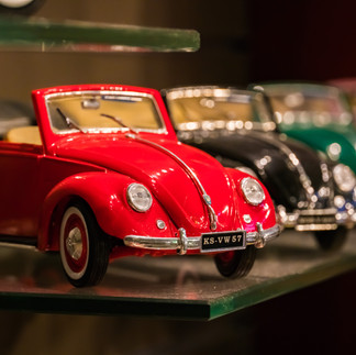 Modelle eines VK Käfer Cabrios