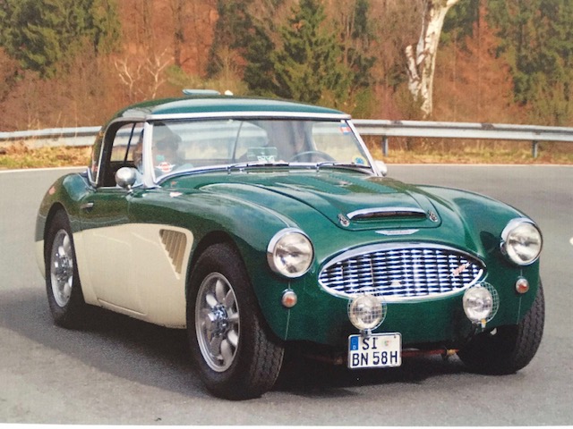 Grüner Austin-Healey 100-6, PS.SPEICHER