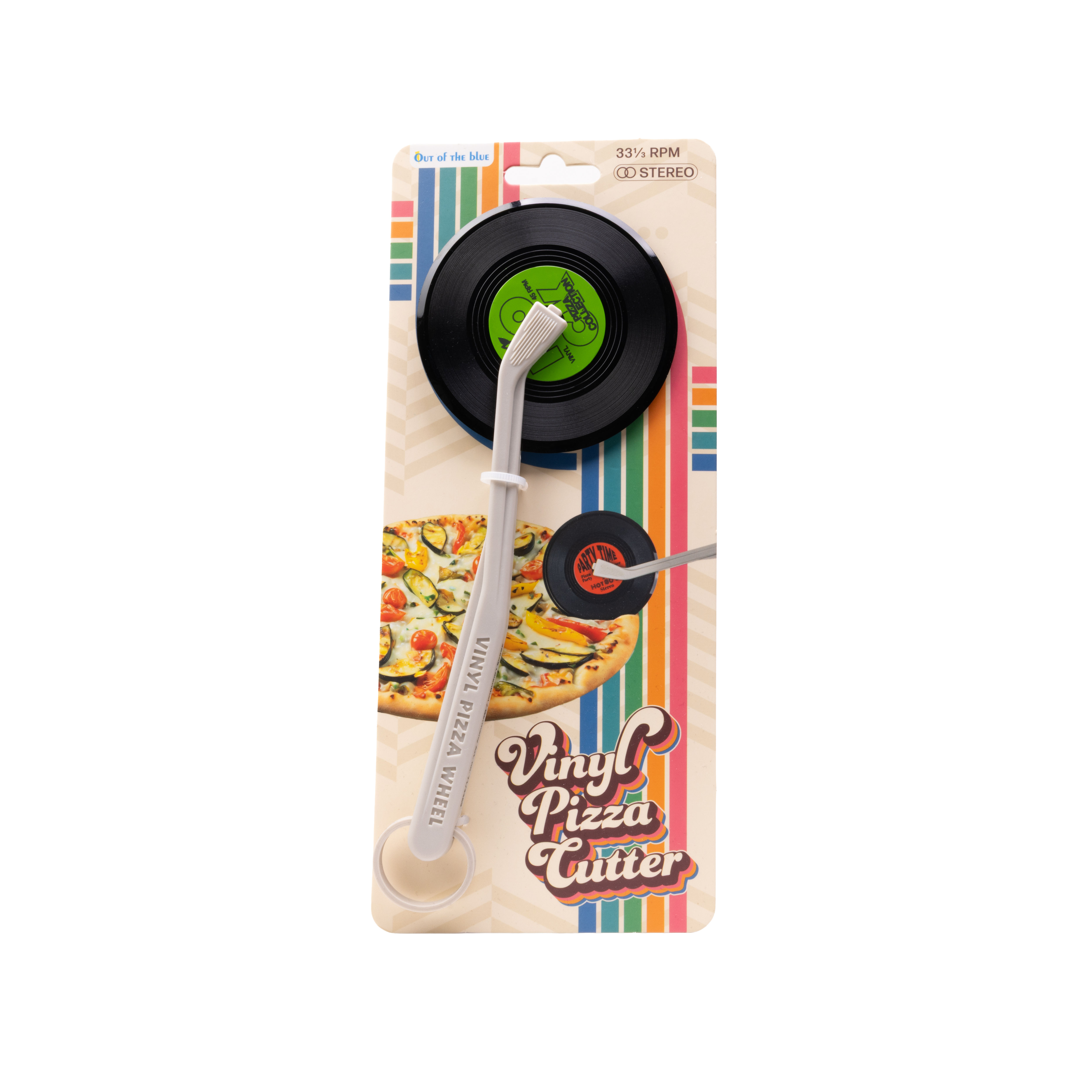 Vinyl Pizza Cutter Frontsansicht