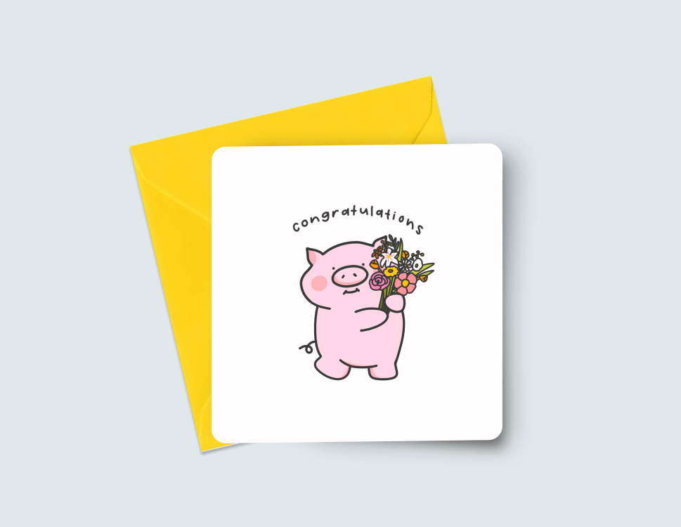 Honey Congratulations Card