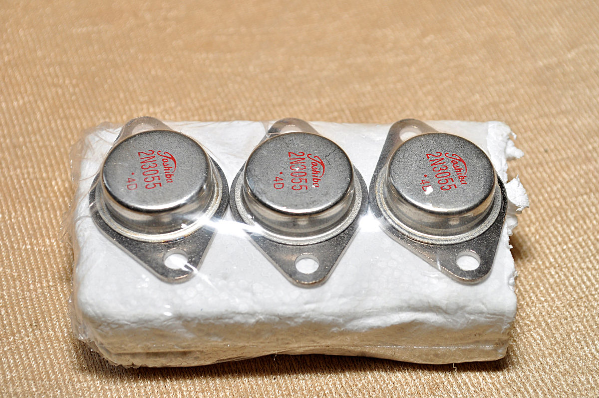 Transistor NPN 2N3055 60V 15A Toshiba