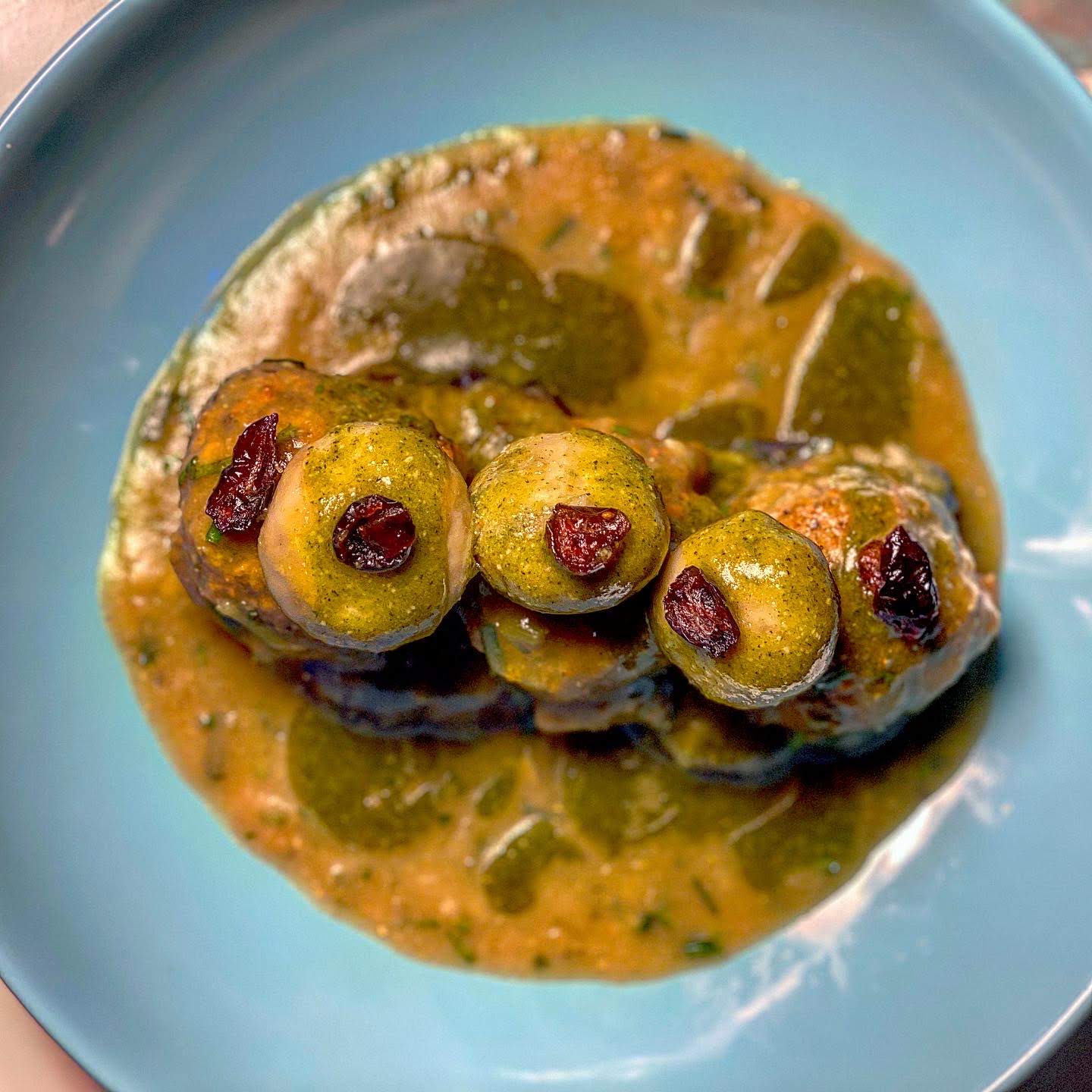 Arranged Food and Objects