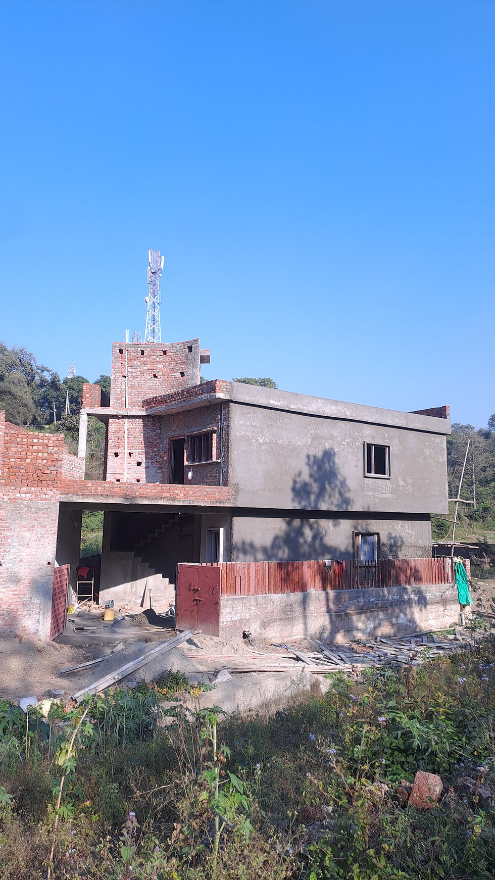 Intersecting Grids House