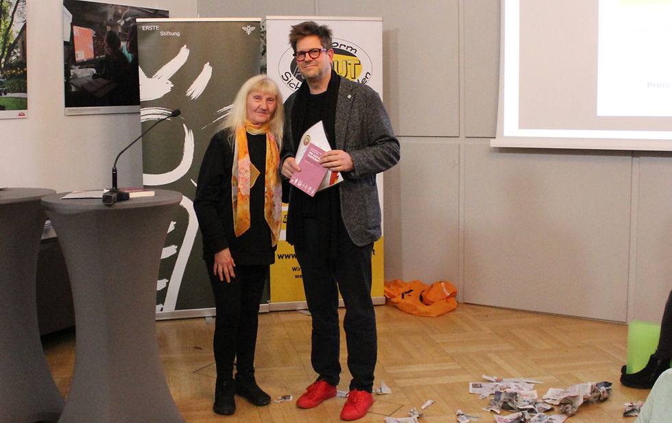 Kategorie Fernsehen - Platz 2: Stefan Wolner & Sandra Rak (abwesend)