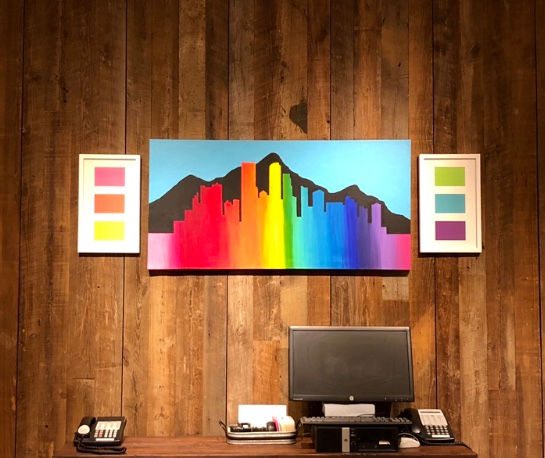 PB Pride Month Installation