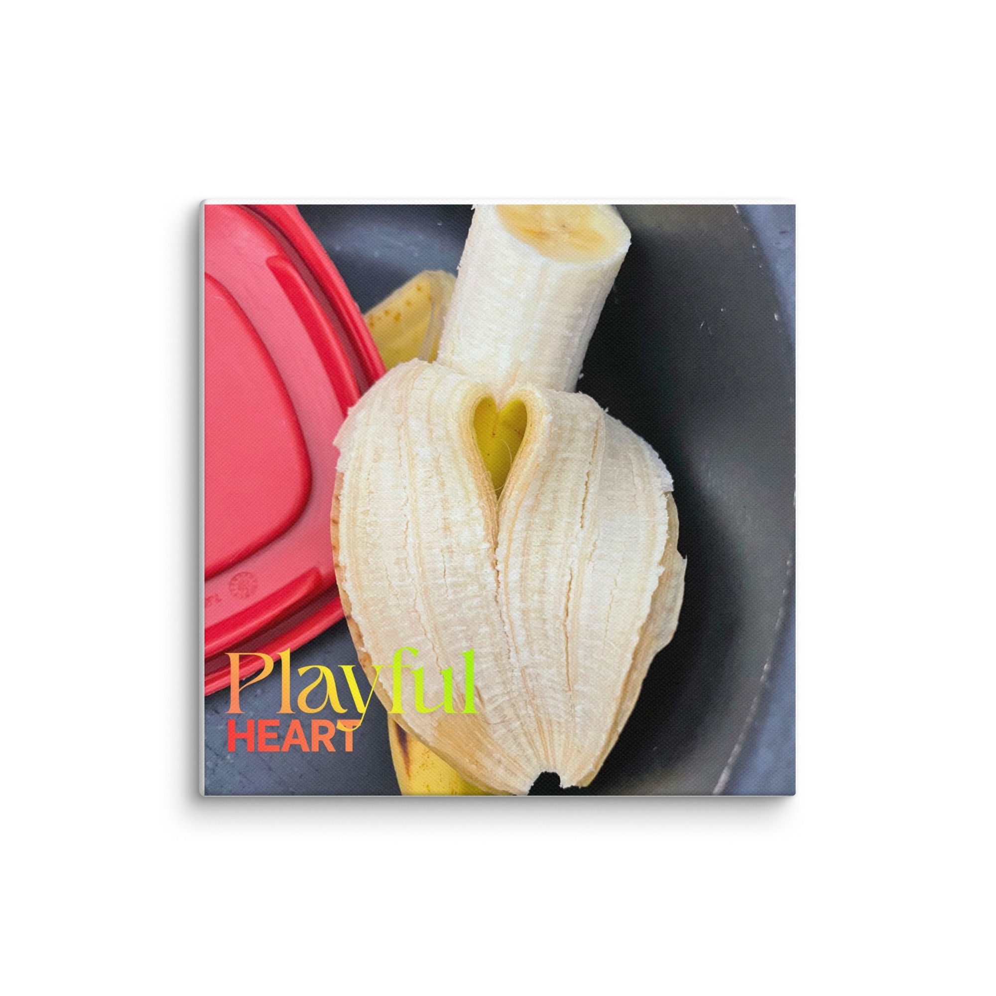 Playful Heart Canvas 12"x12"