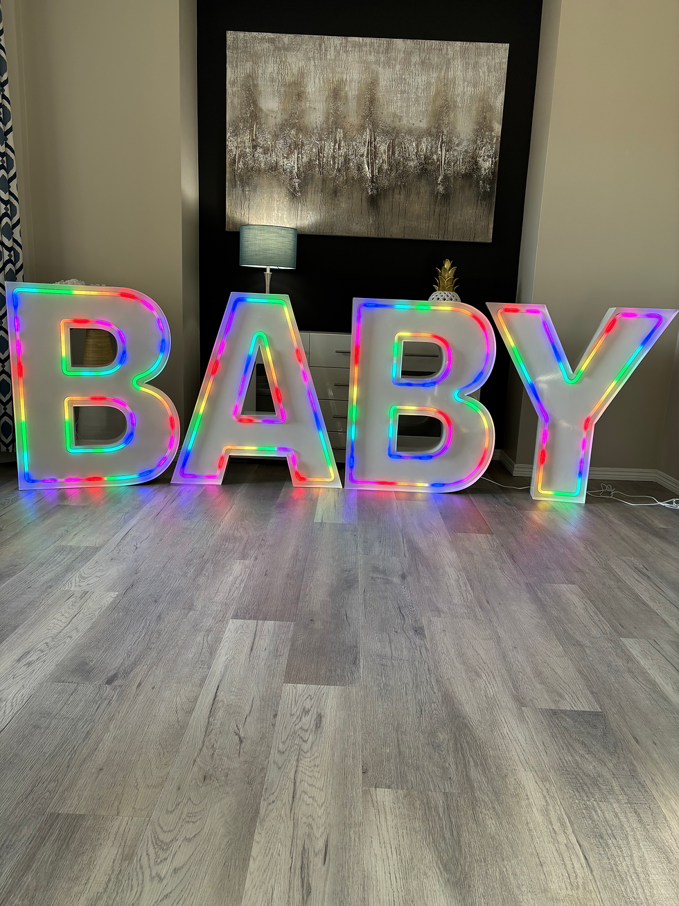 Thumbnail: BABY neon marquees 