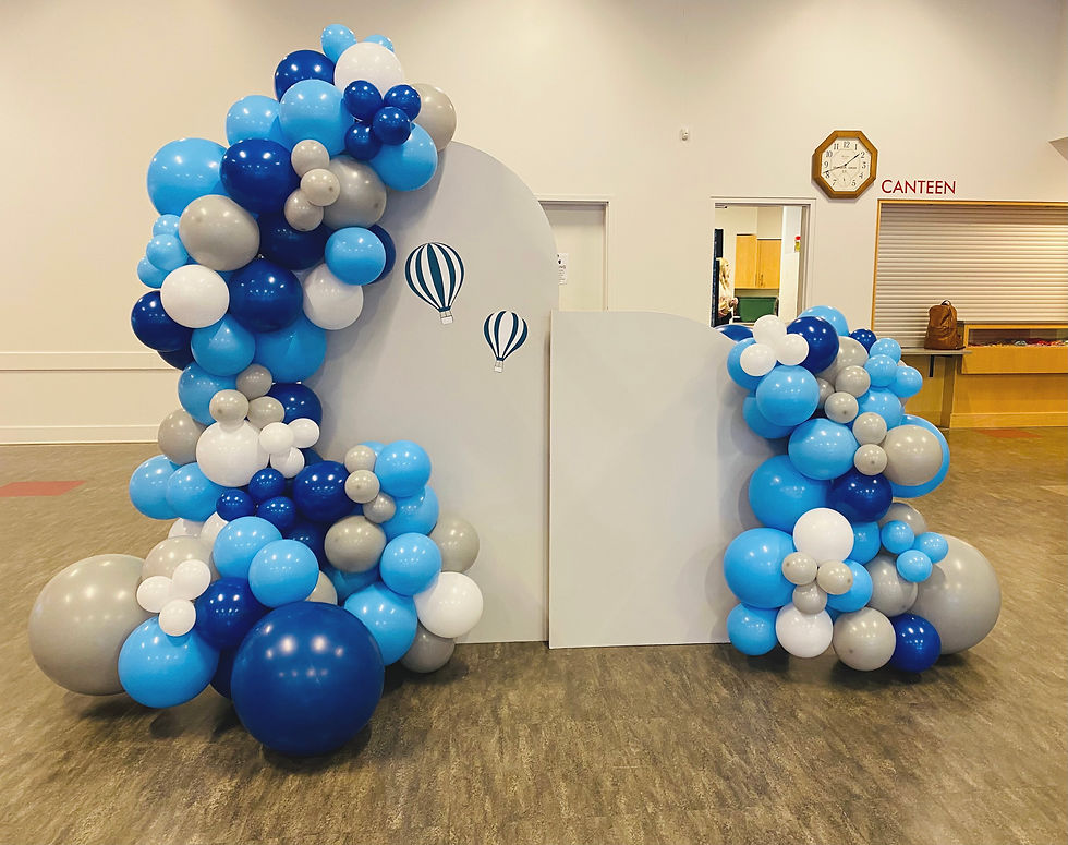 Thumbnail: 2 Backdrop Rentals with Garlands (any colour)