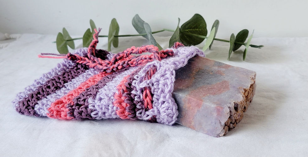 Thumbnail: Purple Rainbow Soap Bag
