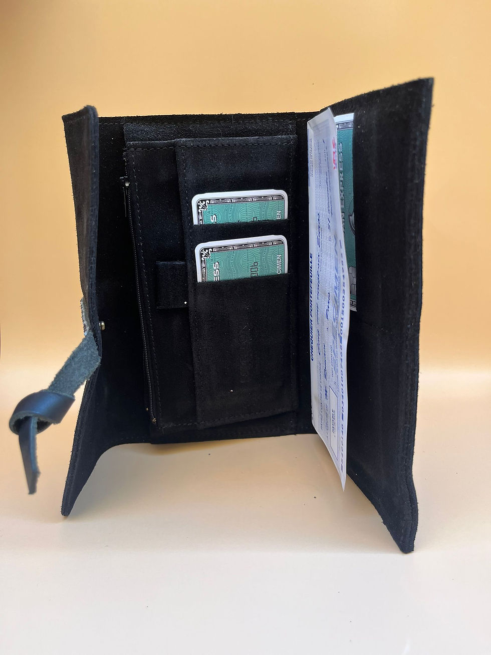 Miniature : Compagnon Estellon en cuir – noir