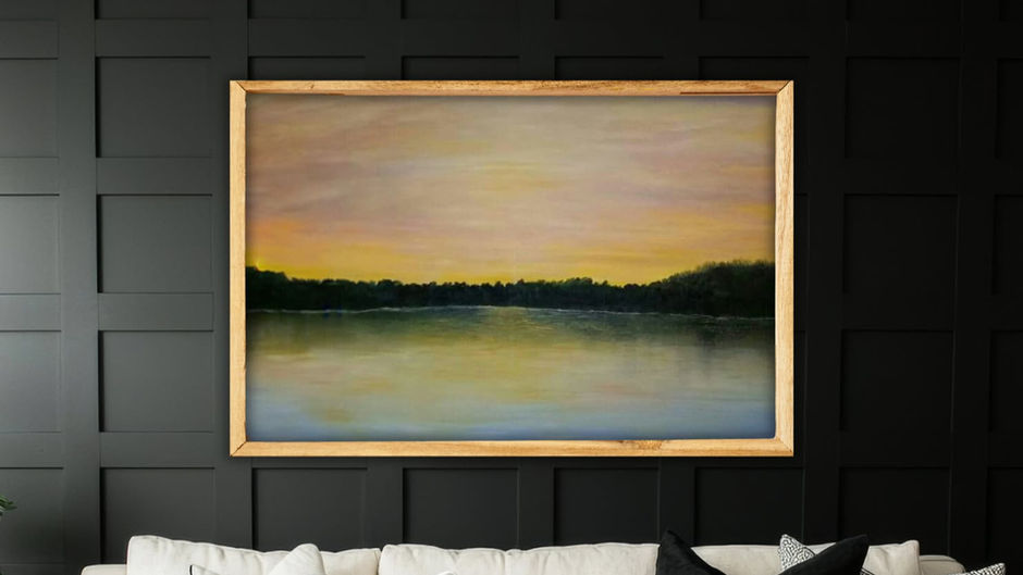 Oil Landscape Painting by Lauren Pigford Abbott