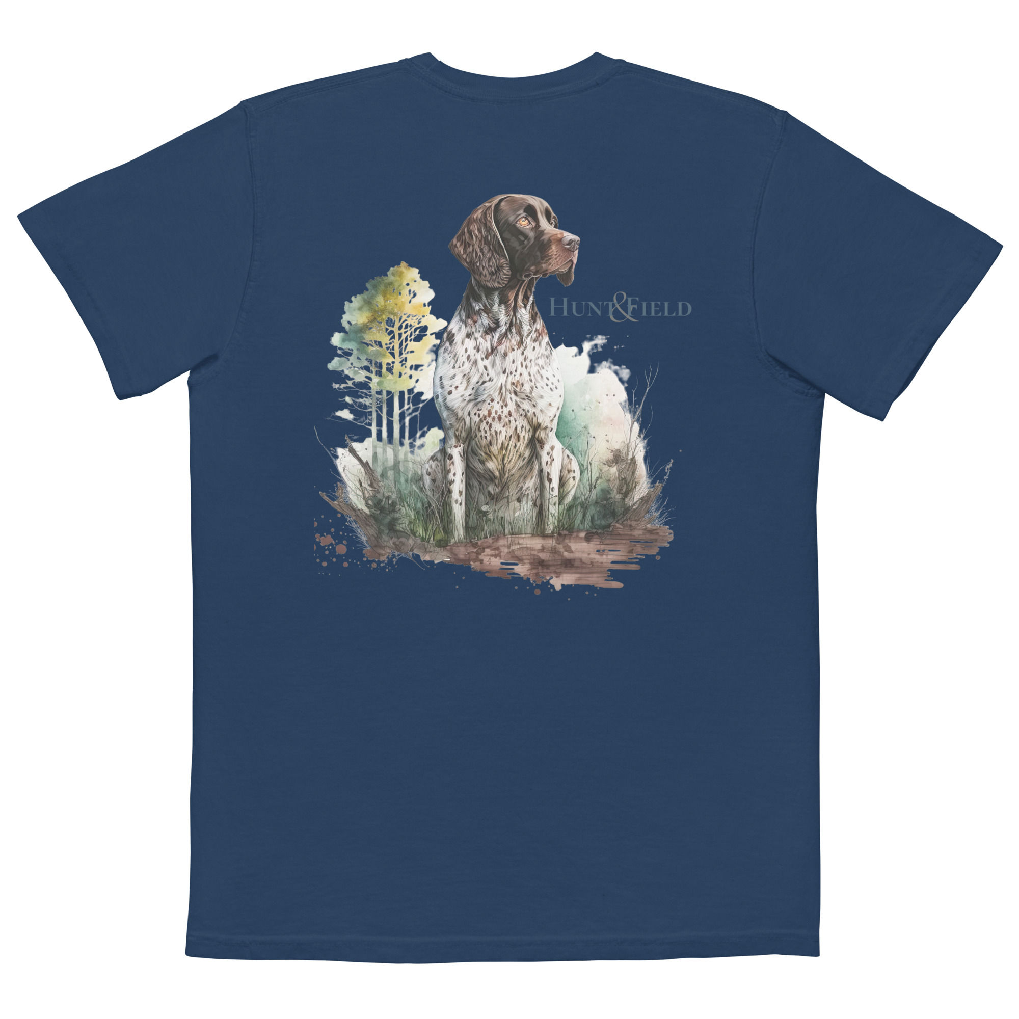 Unisex garment-dyed pocket t-shirt copy